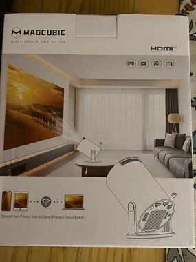 Magcubic Multimedia Projector - White